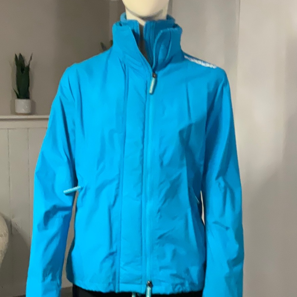 Super dry Japan turquoise jacket